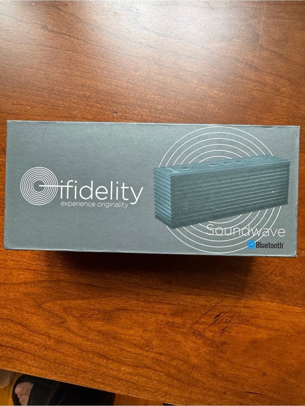 Fidelity Soundwave Bluetooth Speaker - Slate Gray